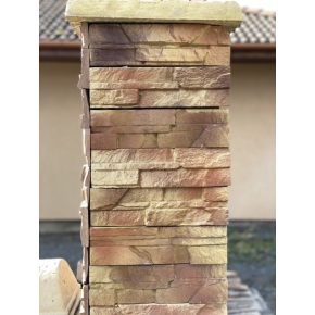 Antikolt bel-és kültéri falikő (9)(L8)