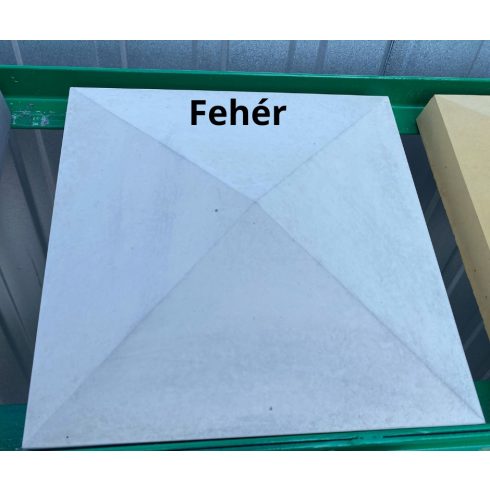 Letisztult hatású fedlap (anyagában színezett)